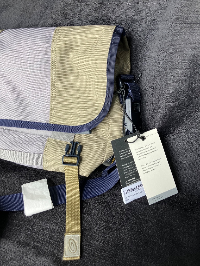 Nwt Timbuk2 Heritage Classic Messenger Bag Xs Lunar (Cordura) — image 3 of 8
